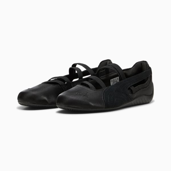 Speedcat Ballet Satin Women's Shoes, PUMA Black-Cool Dark Gray, extralarge
