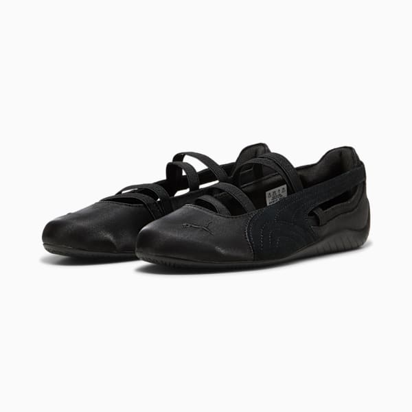 Tenis para mujer Speedcat Ballet Satin, PUMA Black-Cool Dark Gray, extralarge