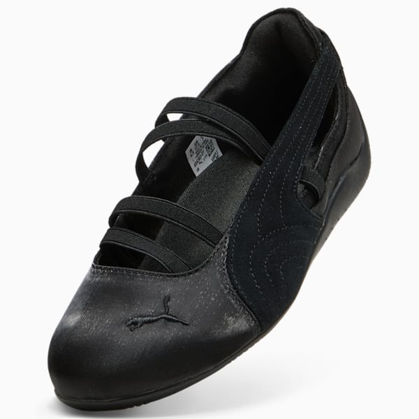 Speedcat Ballet Satin Women's Shoes, PUMA Black-Cool Dark Gray, extralarge