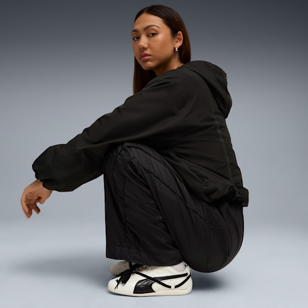 PUMA x ROSÉ Speedcat Lea Sneakers Women, Warm White-PUMA Black, extralarge