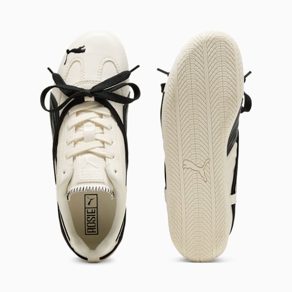 PUMA x ROSÉ Speedcat Lea Sneakers pour femme, Warm White-PUMA Black, extralarge
