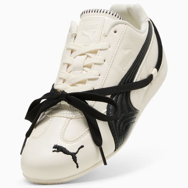 PUMA x ROSÉ Speedcat Lea Sneakers pour femme, Warm White-PUMA Black, extralarge