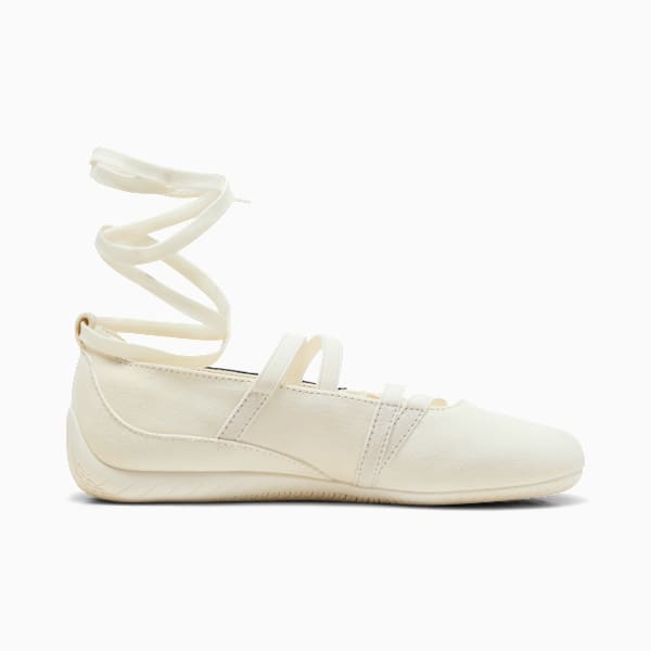 PUMA x ROSÉ Speedcat Ballet Shoes Women, Warm White-PUMA Black-Frosty Pink, extralarge