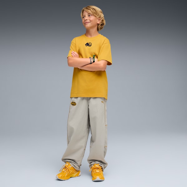 PUMA x SONIC LE HÉRISSON Tails inversé - Sneakers pour grands enfants, Yellow Sizzle, extralarge