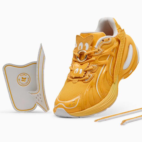 PUMA x SONIC LE HÉRISSON Tails inversé - Sneakers pour grands enfants, Yellow Sizzle, extralarge
