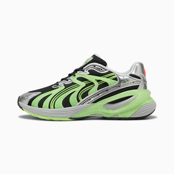 PUMA x RICK AND MORTY Inverse Sneakers Unisex, PUMA Black-Green Glare, extralarge-GBR