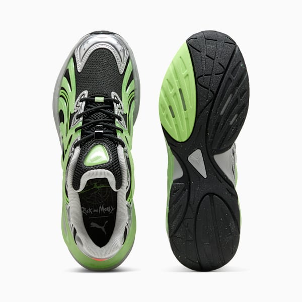 PUMA x RICK AND MORTY Inverse Sneakers Unisex, PUMA Black-Green Glare, extralarge-GBR