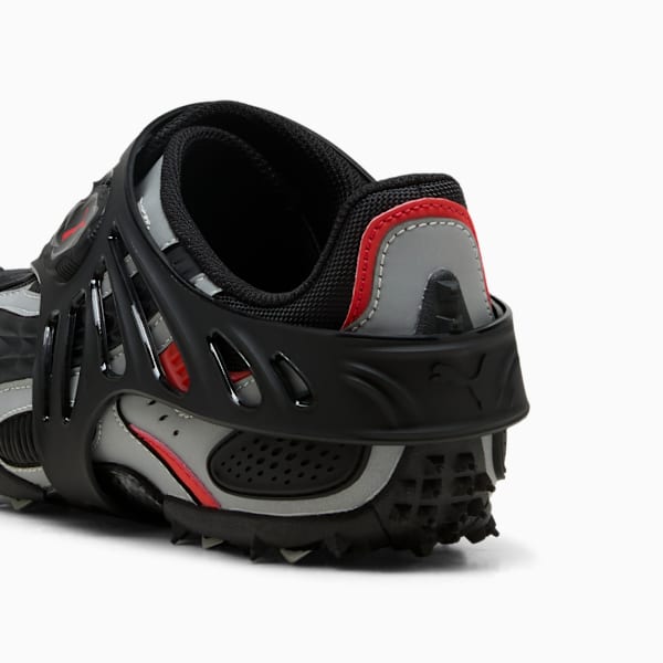 A$AP ROCKY x PUMA Mostro Gabbia Leather Sneakers Unisex, PUMA Black-PUMA Silver, extralarge