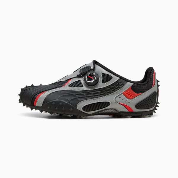 A$AP ROCKY x PUMA Mostro Gabbia Leather Sneakers Unisex, PUMA Black-PUMA Silver, extralarge