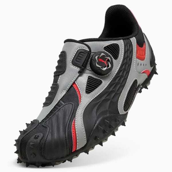 A$AP ROCKY x PUMA Mostro Gabbia Leather Sneakers Unisex, PUMA Black-PUMA Silver, extralarge