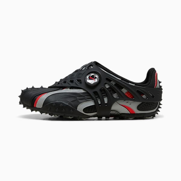A$AP ROCKY x PUMA Mostro Gabbia Leather Sneakers Unisex, PUMA Black-PUMA Silver, extralarge