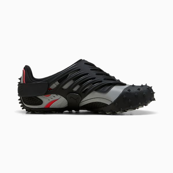 A$AP ROCKY x PUMA Mostro Gabbia Leather Sneakers Unisex, PUMA Black-PUMA Silver, extralarge