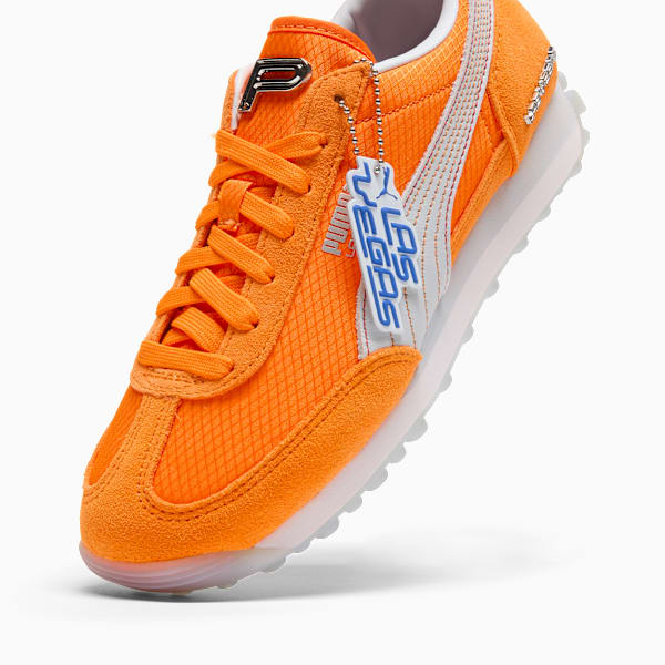 Easy Rider Club Flagship Wns Women, Orange Glo-PUMA White-Silver Mist, extralarge