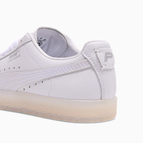 Clyde Club Flagship Women, Warm White-PUMA White-PUMA Silver, extralarge