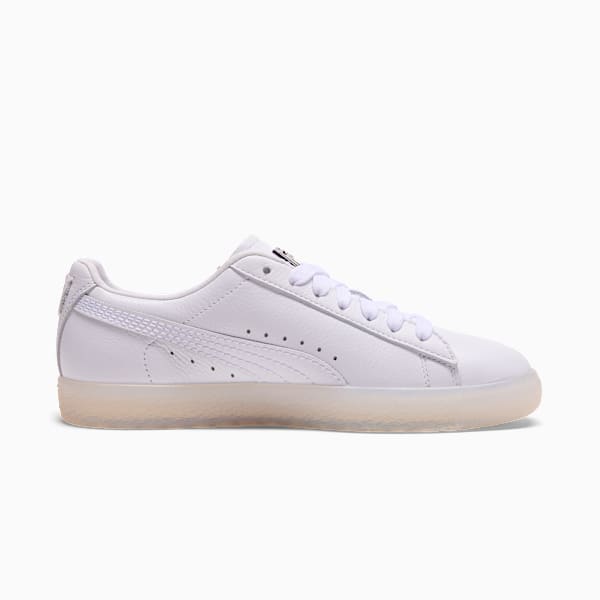 Clyde Club Flagship Women, Warm White-PUMA White-PUMA Silver, extralarge