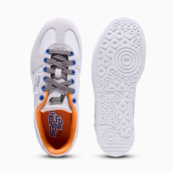 Palermo Elevata Club FlagWns Women, PUMA White-Silver Mist-Orange Glo, extralarge