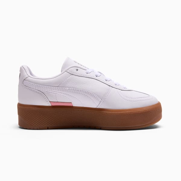 Palermo Elevata NYC Graffiti Sneakers Women, PUMA White-Poised Pink-Persian Blue, extralarge