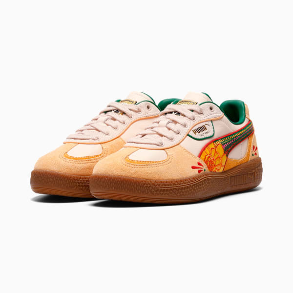 Palermo Moda La Catrina Women's Sneakers, Rosebay-Almost Apricot-For All Time Red-Vine, extralarge