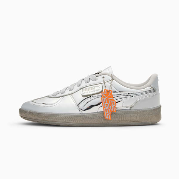 Palermo Club Vegas Sneakers, Puma Silver-Glacial Gray-Orange Glo, extralarge
