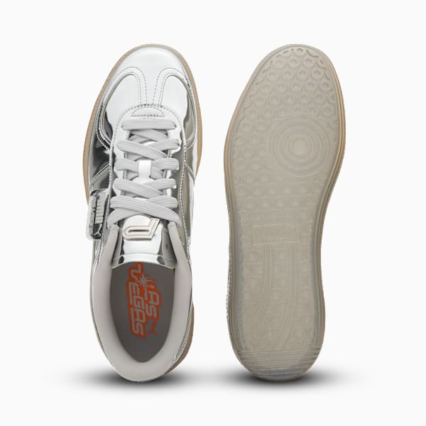 Palermo Club Vegas Sneakers, Puma Silver-Glacial Gray-Orange Glo, extralarge