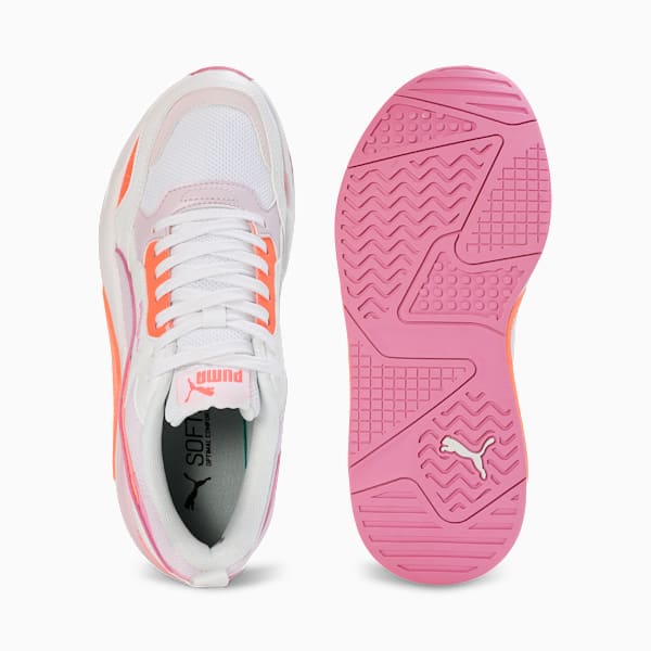 X-Ray 2 Square Women’s Superior Comfort Casual Shoes, Puma White-Lavender Fog-Peach Pink-Opera Mauve, extralarge-IND