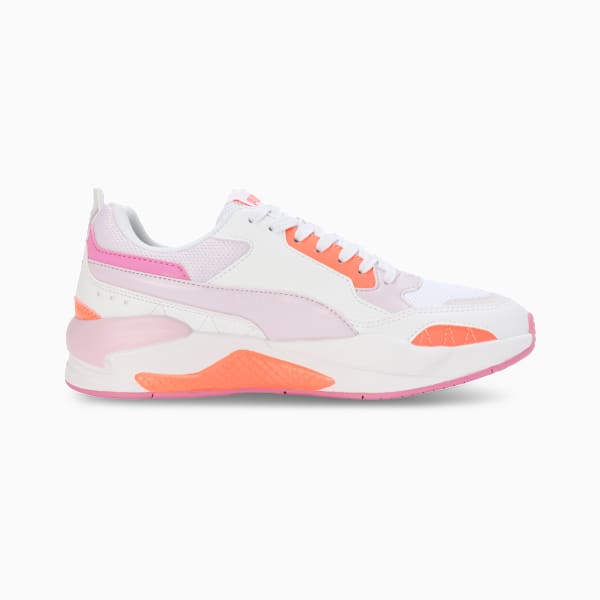 X-Ray 2 Square Women’s Superior Comfort Casual Shoes, Puma White-Lavender Fog-Peach Pink-Opera Mauve, extralarge-IND