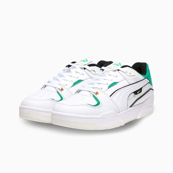 Slipstream Bball Sneakers, PUMA White-Archive Green, extralarge-IND