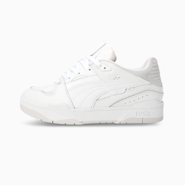 Slipstream Bball Sneakers, PUMA White-Feather Gray, extralarge-IND