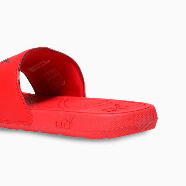 Cool Cat 2.0 Kids' Lightweight Slides, For All Time Red-PUMA Black, extralarge-IND