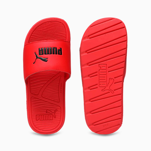 Cool Cat 2.0 Kids' Lightweight Slides, For All Time Red-PUMA Black, extralarge-IND