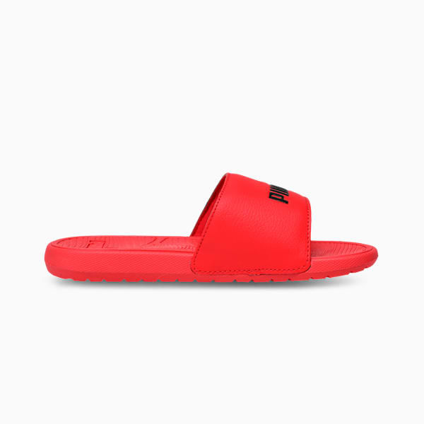 Cool Cat 2.0 Kids' Lightweight Slides, For All Time Red-PUMA Black, extralarge-IND