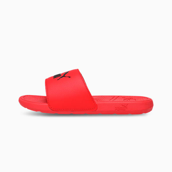 Cool Cat 2.0 Kids' Lightweight Slides, For All Time Red-PUMA Black, extralarge-IND