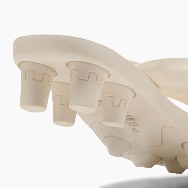 FENTY x PUMA Cat Cleat Slides Women, Alpine Snow-PUMA Gold, extralarge