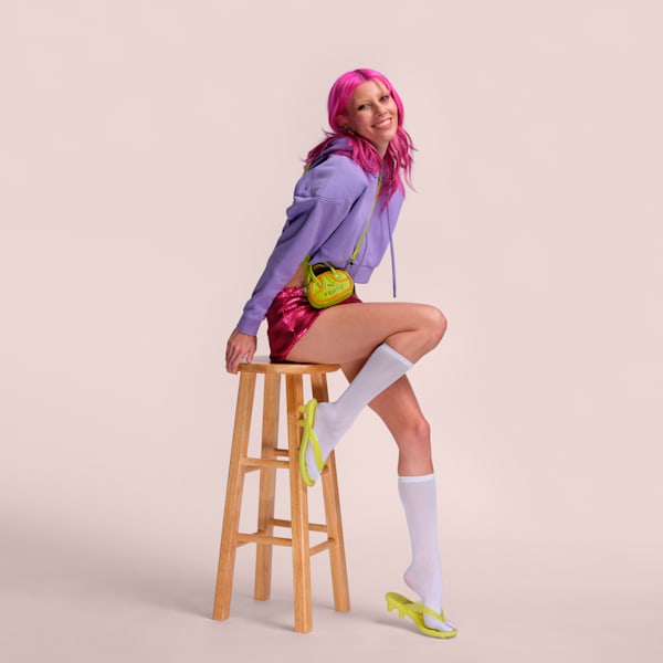 ウィメンズ FENTY x PUMA キャット クリート ジェリー サンダル, Lime Sheen, extralarge-JPN