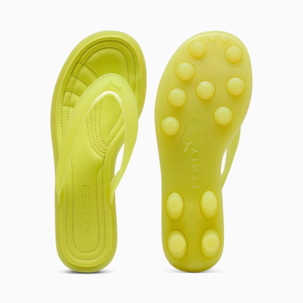 Chaussures FENTY x PUMA Cat Cleat Jelly Femme, Lime Sheen, extralarge