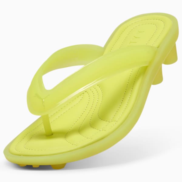 Chaussures FENTY x PUMA Cat Cleat Jelly Femme, Lime Sheen, extralarge