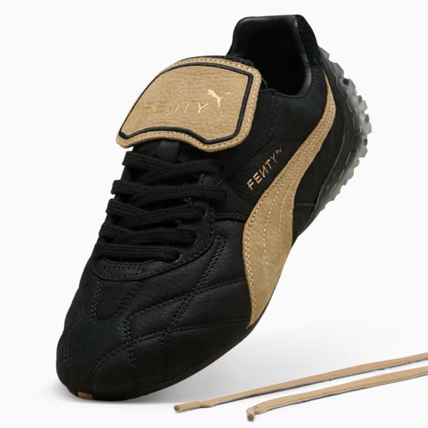 Tenis FENTY x PUMA Avanti LS para mujer, PUMA Black-Prairie Tan, extralarge