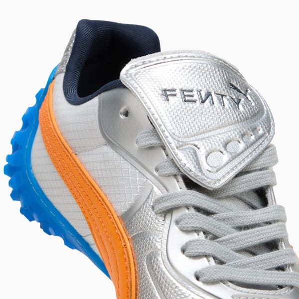 Tenis FENTY x PUMA Avanti LS-X para mujer, PUMA Silver-Rickie Orange, extralarge