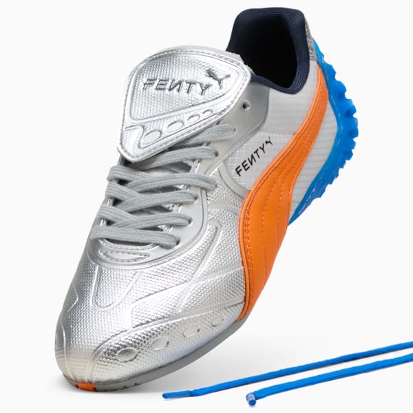 Tenis FENTY x PUMA Avanti LS-X para mujer, PUMA Silver-Rickie Orange, extralarge