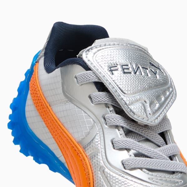 Tenis FENTY x PUMA Avanti LS-X para niños pequeños, PUMA Silver-Rickie Orange, extralarge