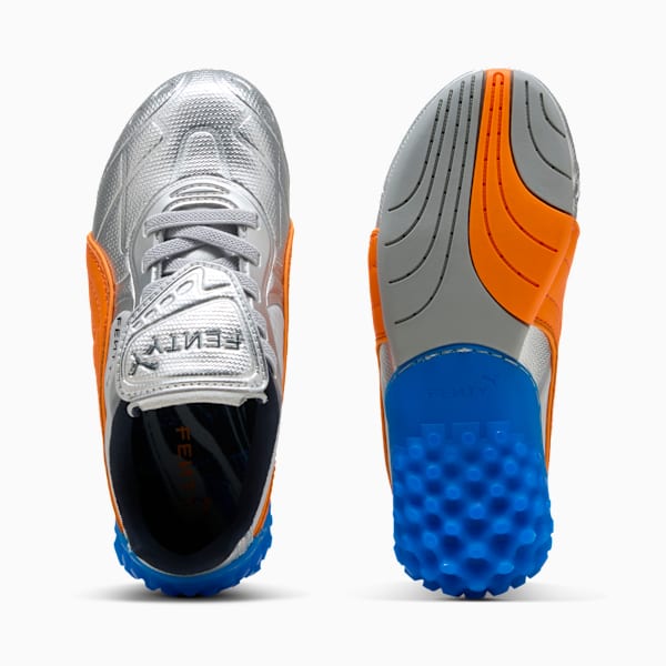 FENTY x PUMA Avanti LS-X Little Kids' Sneakers, PUMA Silver-Rickie Orange, extralarge