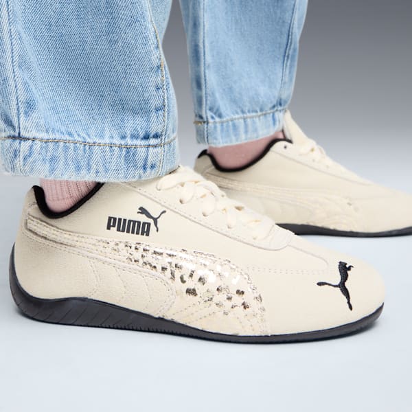 Speedcat Cheetah JR, Sugared Almond-PUMA Black-PUMA Gold, extralarge