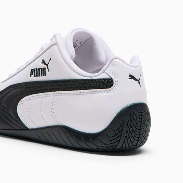 Speedcat Full Leather Sneakers Youth, PUMA White-PUMA Black, extralarge