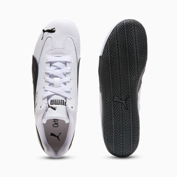 Speedcat Full Leather Sneakers Youth, PUMA White-PUMA Black, extralarge