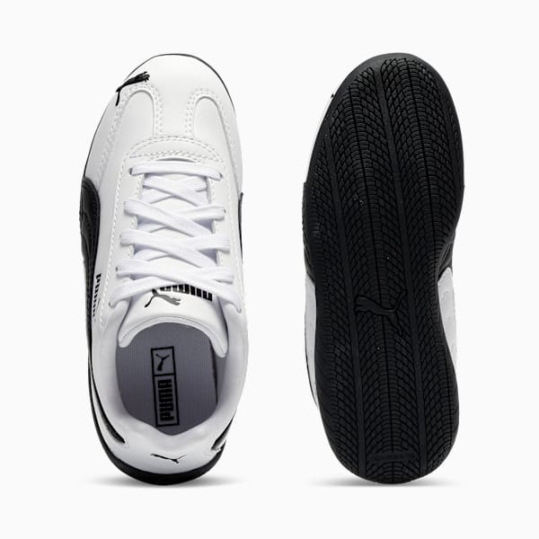 Speedcat Full Leather Sneakers Kids, PUMA White-PUMA Black, extralarge