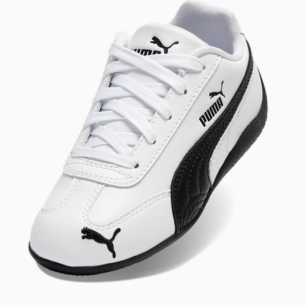 Speedcat Full Leather Sneakers Kids, PUMA White-PUMA Black, extralarge
