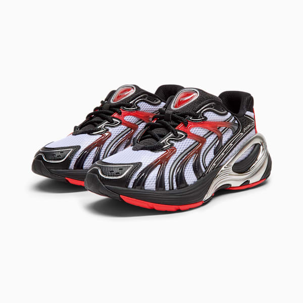 Inverse PUMATECHX Unisex, PUMA White-PUMA Black-For All Time Red, extralarge