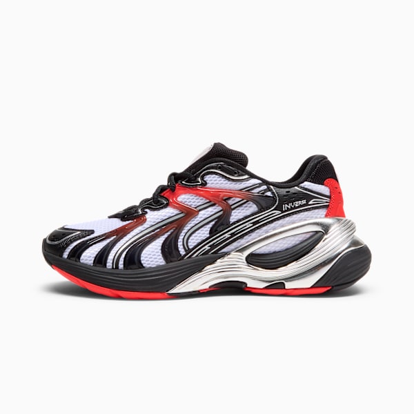 Inverse PUMATECHX Unisex, PUMA White-PUMA Black-For All Time Red, extralarge