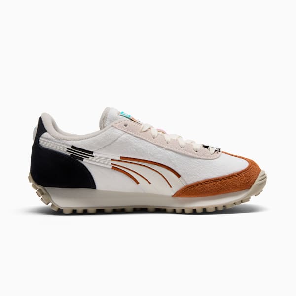 Tenis para mujer Easy Rider Cam, Warm White-Teak-PUMA Black, extralarge