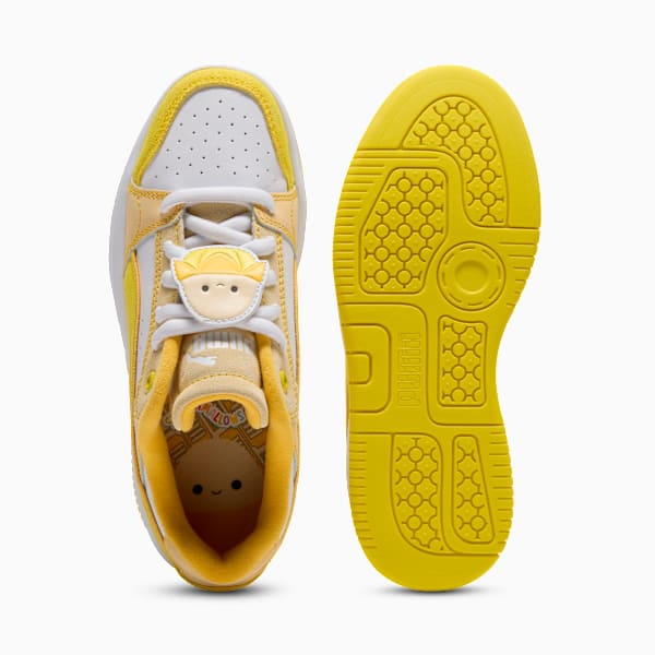 Rebound Femme Junie Sneakers Big Kids, Speed Yellow-Chamomile-PUMA White, extralarge
